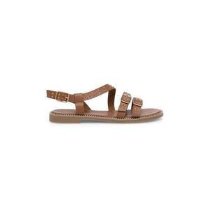 Sandale dama - 590559 - Piele ecologica - Maro imagine