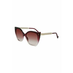 Ochelari de soare cat-eye cu brate texturate imagine