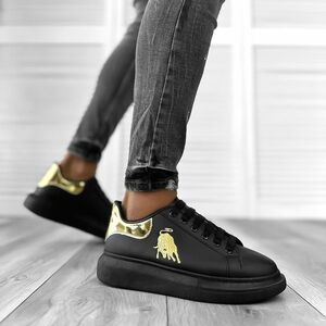 Adidasi barbati casual negri FCL805 T6-2 imagine
