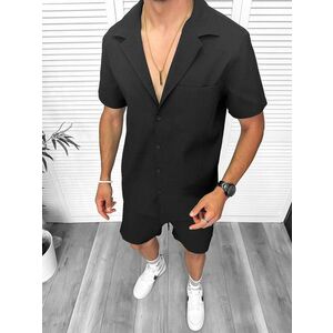 Compleu de vara camasa + pantaloni KD1118 D9-3 imagine