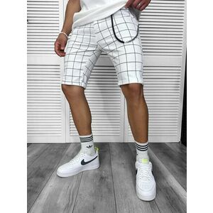 Pantaloni scurti casual carouri 13184 N7-4.3 imagine