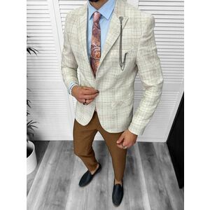 Sacou barbati slim fit 459 20-3 imagine