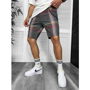 Pantaloni scurti casual carouri 13327 D4-3.3 imagine