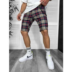 Pantaloni scurti casual carouri 13329 D4-1.3 imagine