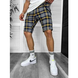Pantaloni scurti casual carouri 13330 D6-2.1 imagine