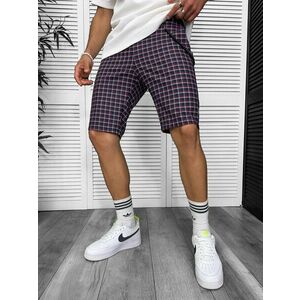 Pantaloni scurti casual carouri 13334 D4-3.2 imagine