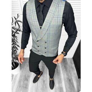 Vesta barbati eleganta slim fit 13228 imagine