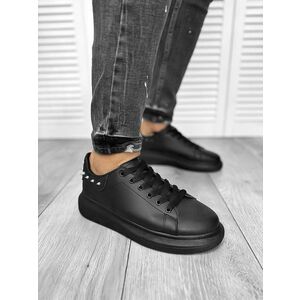 Adidasi barbati casual amq negri 6626 N17-3 imagine