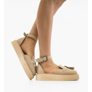 Pantofi Casual Kastor Bej 2 imagine