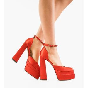 Pantofi dama Rahim Rosii imagine