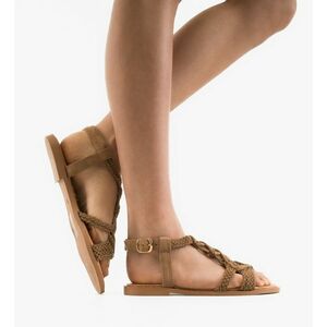 Sandale dama Alivia Khaki imagine