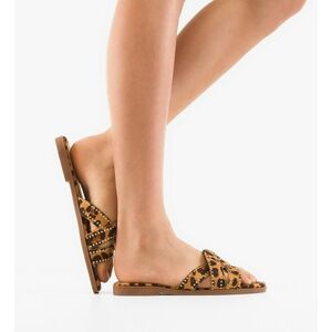 Papuci dama Gentry Animal Print imagine