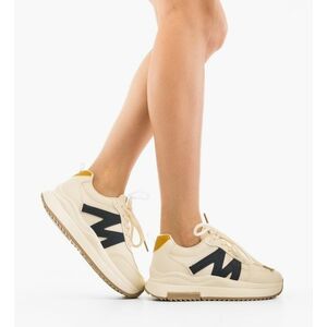 Sneakers dama Zuhra Bej 2 imagine