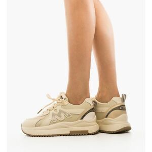 Sneakers dama Bello Bej imagine