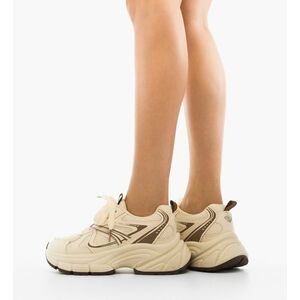 Sneakers dama Liisa Bej 2 imagine