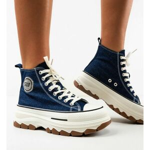 Sneakers dama Supp Bleumarin imagine
