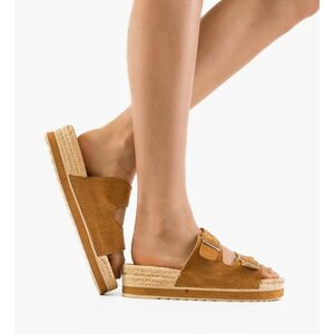 Papuci dama Roshun Camel imagine
