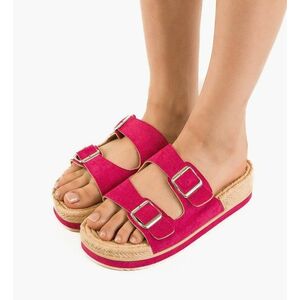 Papuci dama Roshun Fuchsia imagine