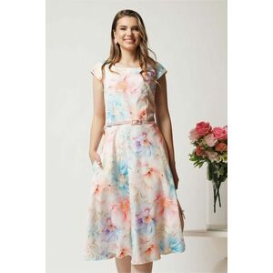 Rochie midi cu flori imagine