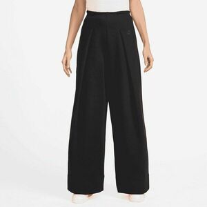 Pantaloni Nike W NSW TCH FLC HR PLT PANT WIDE imagine