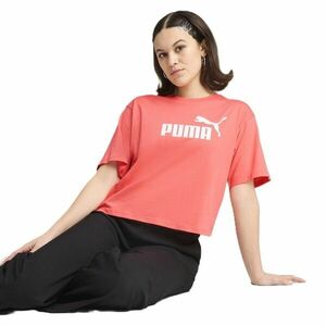 Tricou Puma ESS Cropped No. 1 Logo Relaxed Tee imagine