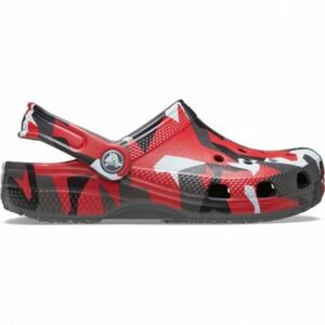 Papuci Crocs Classic Geo Camo Clog K imagine