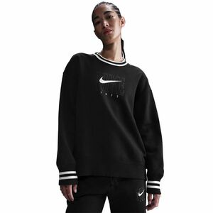 Bluza Nike W NSW PHNX FLC GX OS LNG CREW imagine