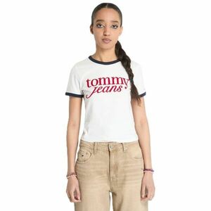 Tricou Tommy Hilfiger TJW SLIM SH SCRIPT RINGRTEE EXT imagine