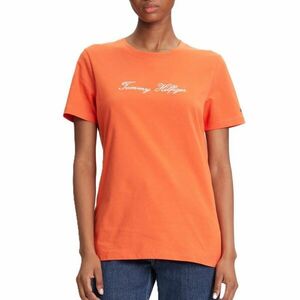Tricou Tommy Hilfiger SCRIPT REG C-NK SS T-SHIRT imagine