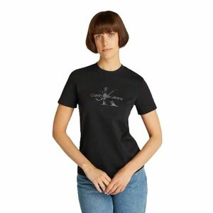 Tricou Calvin Klein GLOSSY MONOLOGO REGULAR TEE imagine
