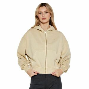 Bluza cu fermoar Calvin Klein BOLD WASHED CK APPLIQUEZIP-THRU imagine
