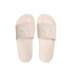Papuci Calvin Klein SLIDE MONOGRAM WN LOGO CK imagine