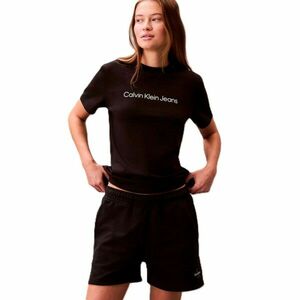 Sort Calvin Klein MONOLOGO FRENCH TERRYSHORT imagine