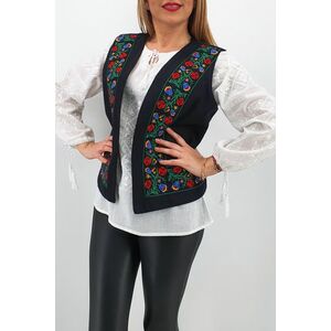 Vesta brodata cu model traditional Angi 6 imagine