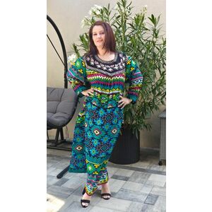 Rochie brodata Mirela 10 imagine