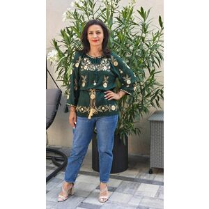Bluza brodata Madelin 6 imagine