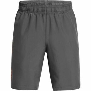 Under Armour WOVEN WORDMARK Pantaloni scurți băieți, gri închis, mărime L imagine