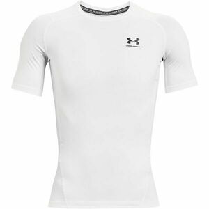 Under Armour HG ARMOUR COMP SS Tricou de bărbați, alb, mărime imagine