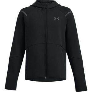 Under Armour UNSTOPPABLE FLEECE Hanorac pentru băieți, negru, mărime XL imagine