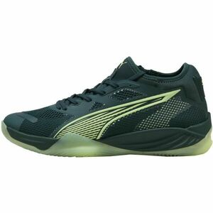 Puma ELIMINATE NITRO SQD 4 Încălțăminte de handbal pentru bărbați, verde închis, mărime 45 imagine