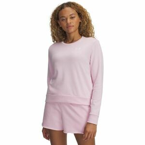 Under Armour RIVAL TERRY CREW Hanorac ușor damă, roz, mărime M imagine