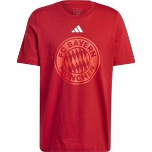 adidas FC BAYERN DNA GRAPHIC Tricou bărbați, roșu, mărime XXXL imagine