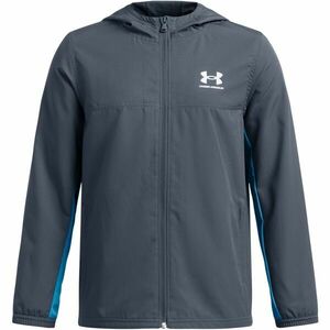 Under Armour RIVAL WOVEN JACKET Geacă pentru băieți, gri închis, mărime XL imagine