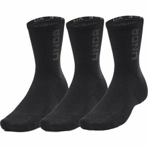 Under Armour 3-MAKER MID-CREW 3PK Șosete unisex, negru, mărime imagine