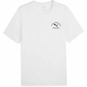 Puma CLASSIC GRAPHIC TEE Tricou pentru bărbați, alb, mărime imagine