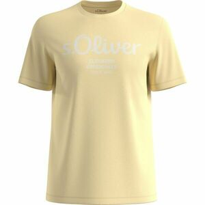 s.Oliver LOGO T-NOOS Tricou bărbați, galben, mărime imagine