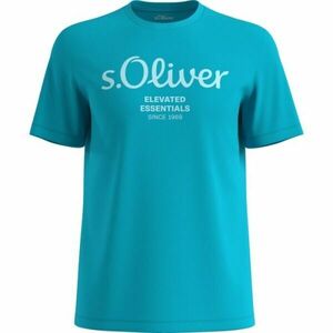 s.Oliver LOGO T-NOOS Tricou bărbați, turcoaz, mărime imagine