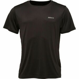 Fitforce SANO Tricou fitness bărbați, negru, mărime imagine