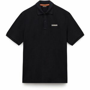 Napapijri E-SMALL BOX Tricou polo bărbați, negru, mărime imagine