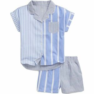 GAP FAM Pijamale băieți, albastru deschis, mărime 12Y imagine